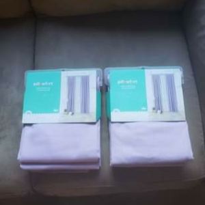 Pillowfort Twill Blackout Curtains - Lavender 84"